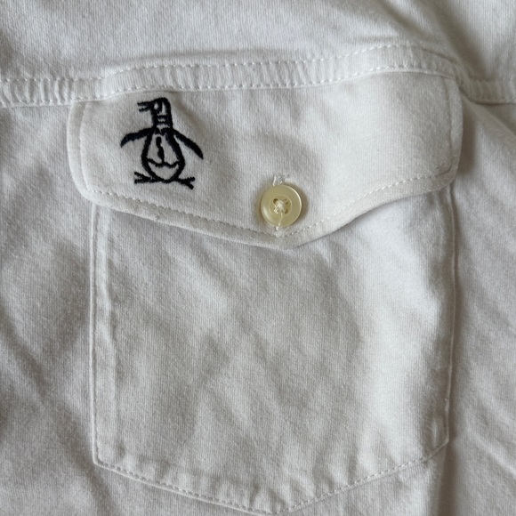 Original Penguin Classic White Polo Shirt - Picture 3 of 6